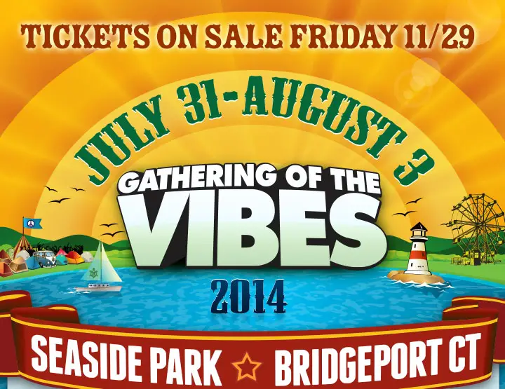 Gathering of the Vibes Tickets On Sale Black Tie Dye Friday
