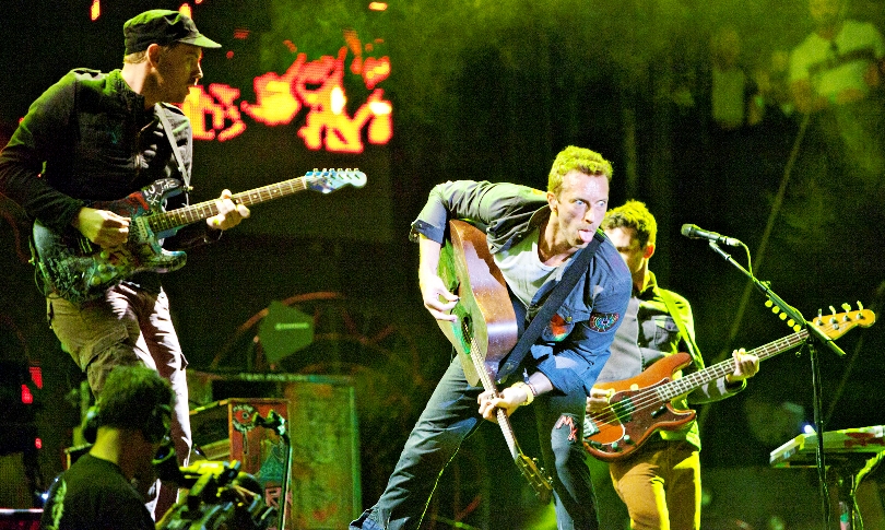 Coldplay | photo by Brynn Lovell