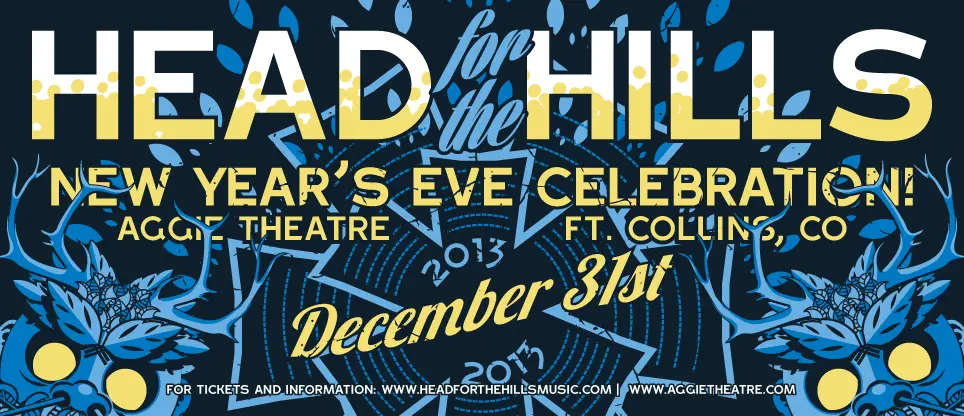 Head for the Hills Announces New Years Show in Fort Collins