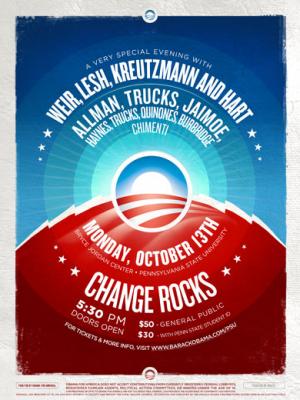 Obama fundraiser at Penn State