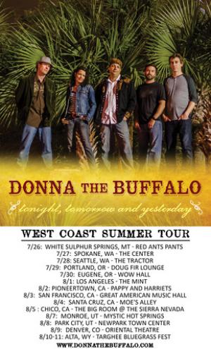 Donna the Buffalo on tour out west this summer