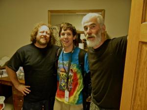 Jason Hann, GWeb's Elliot Engebretson & Michael Travis