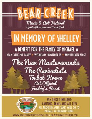 Bear Creek Announces Benefit