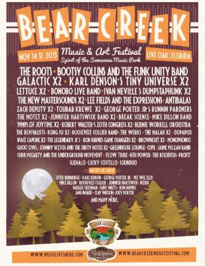 Bear Creek Music & Art Festival 2013
