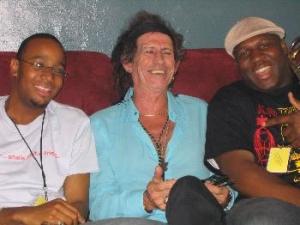 Jamelle Williams, Keith Richards & Big Sam