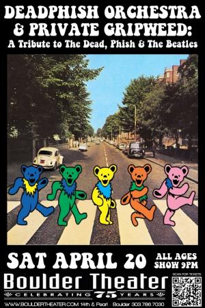 DeadPhish Orchestra & Private Gripweed: A Tribute to The Dead, Phish & The Beatles