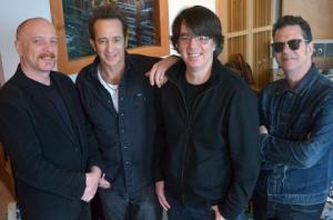 The Del-Lords are back! L-R: Frank Funaro, Scott Kempner, Eric Ambel, Michael DuClos