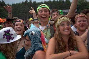 Electric Forest fans in 2011