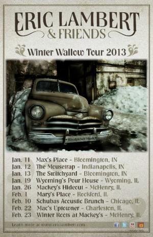 Eric Lambert on tour this winter