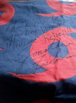 autographed Fishman "Hurricane Dress"