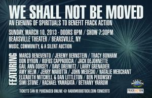 Frack Action Benefit Concert in Woodstock, New York
