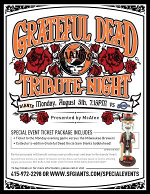 Grateful Dead Night Returns to AT&T Park in San Fran