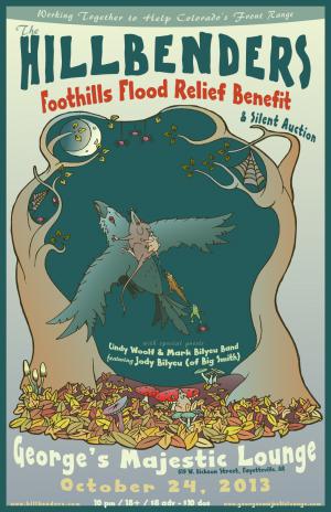 The HIllbenders' Foothills Flood Relief Benefit