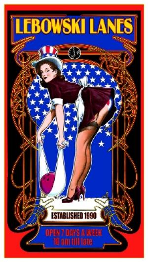 Lebowski Lanes | poster by Bob Masse