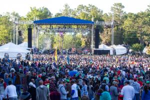 waiting for Widespread @ Wanee | photo by George Peavey