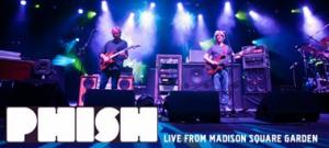 Phish will webcast their NYE shows at Madison Square Garden