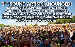 2nd Round of artists artists announced for Camp Bisco 2013