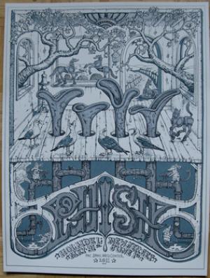 RARE Phish Print (color variant) - Holmdel 2011