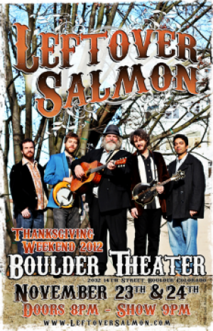 Leftover Salmon @ the Boulder Theater over Thanksgiving