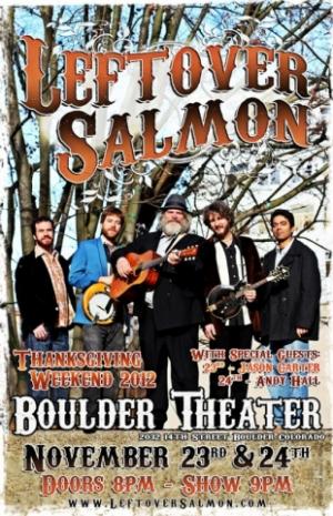 Leftover Salmon @ the Boulder Theater over Thanksgiving