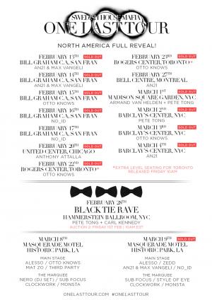 Swedish House Mafia's North America Tour
