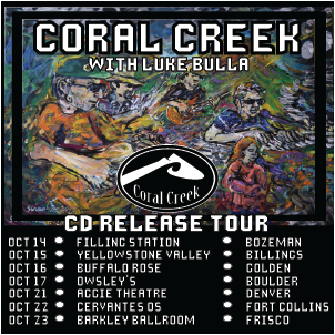 CORAL CREEK Announce New Self-titled Album and 2015 Fall Tour