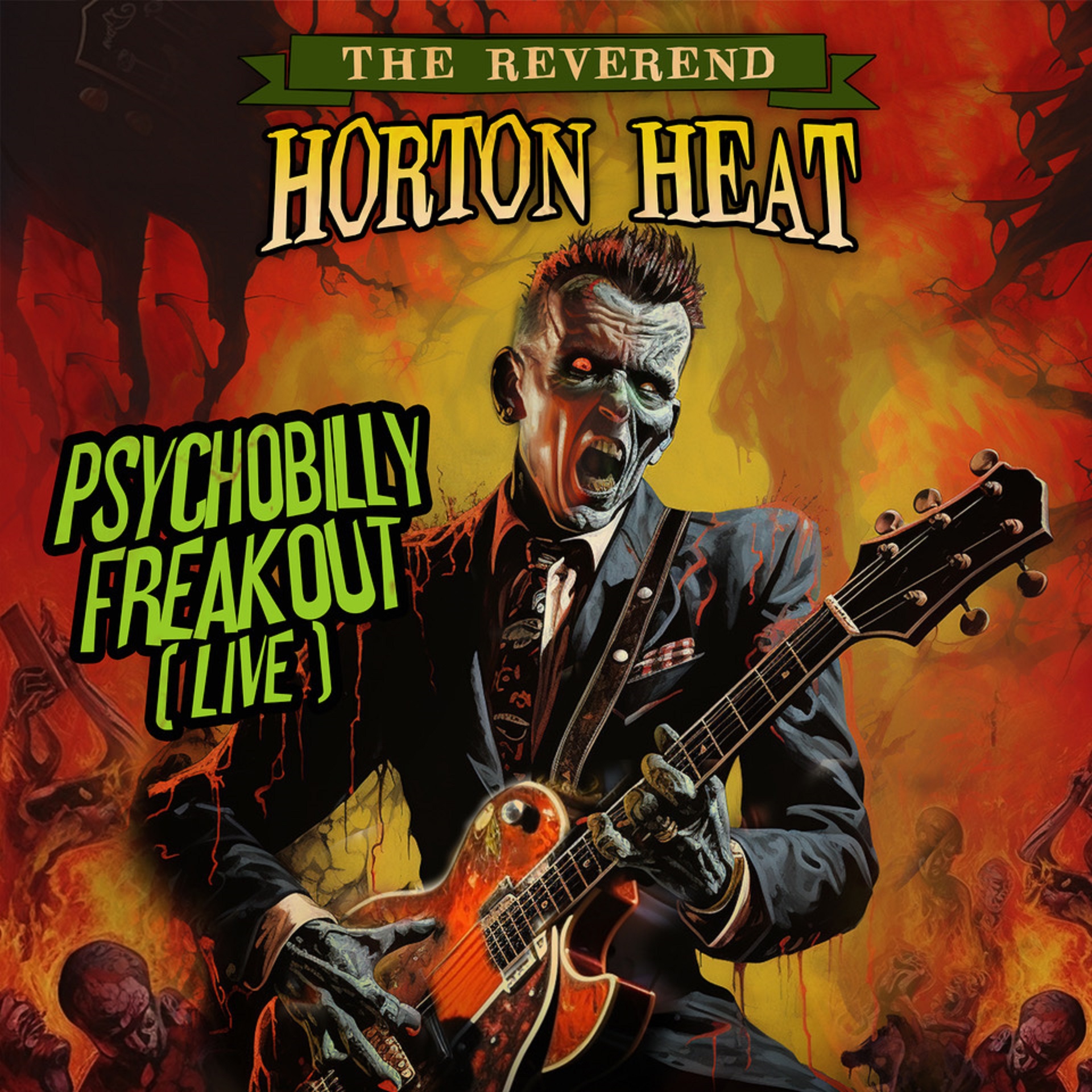 The Reverend Horton Heat To Bring Their Psychobilly Stylings with the Release of CD/DVD Live Album LIVE IN HOUSTON