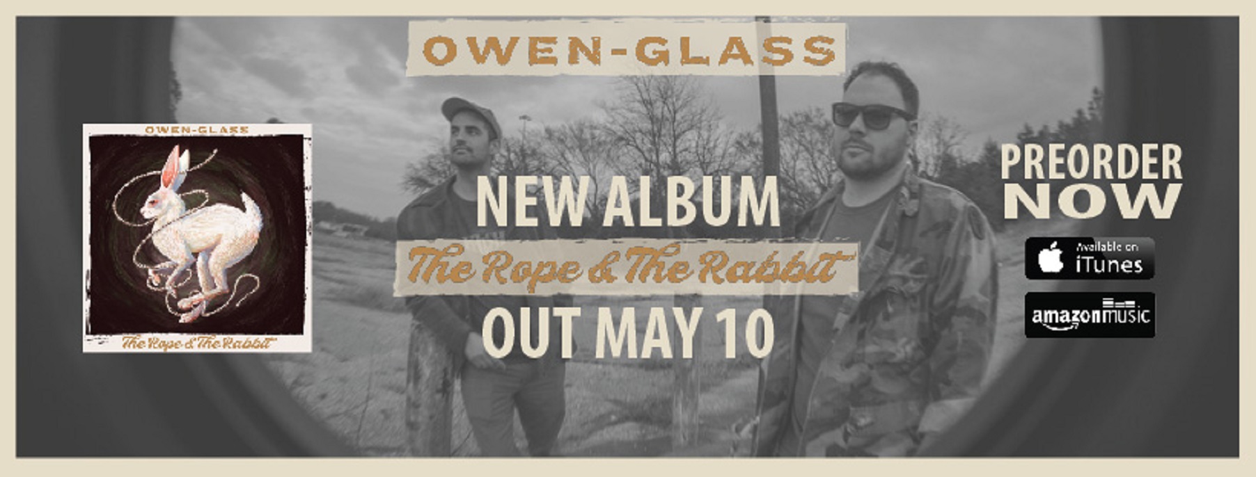 Owen-Glass just released 'The Rope & The Rabbit'