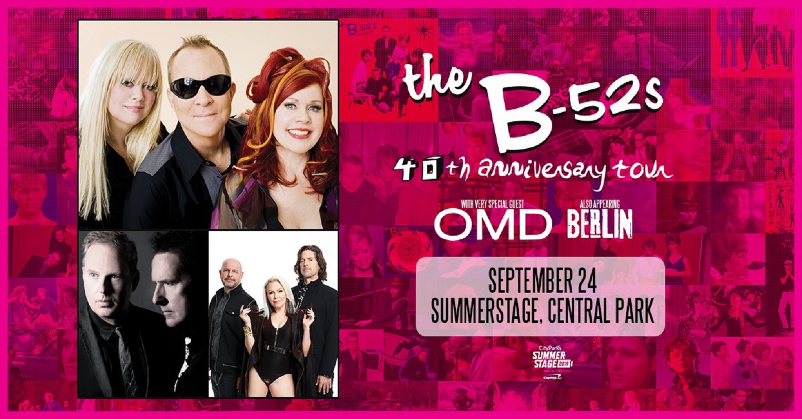 The B-52's to Perform at SummerStage in Central Park on Tuesday