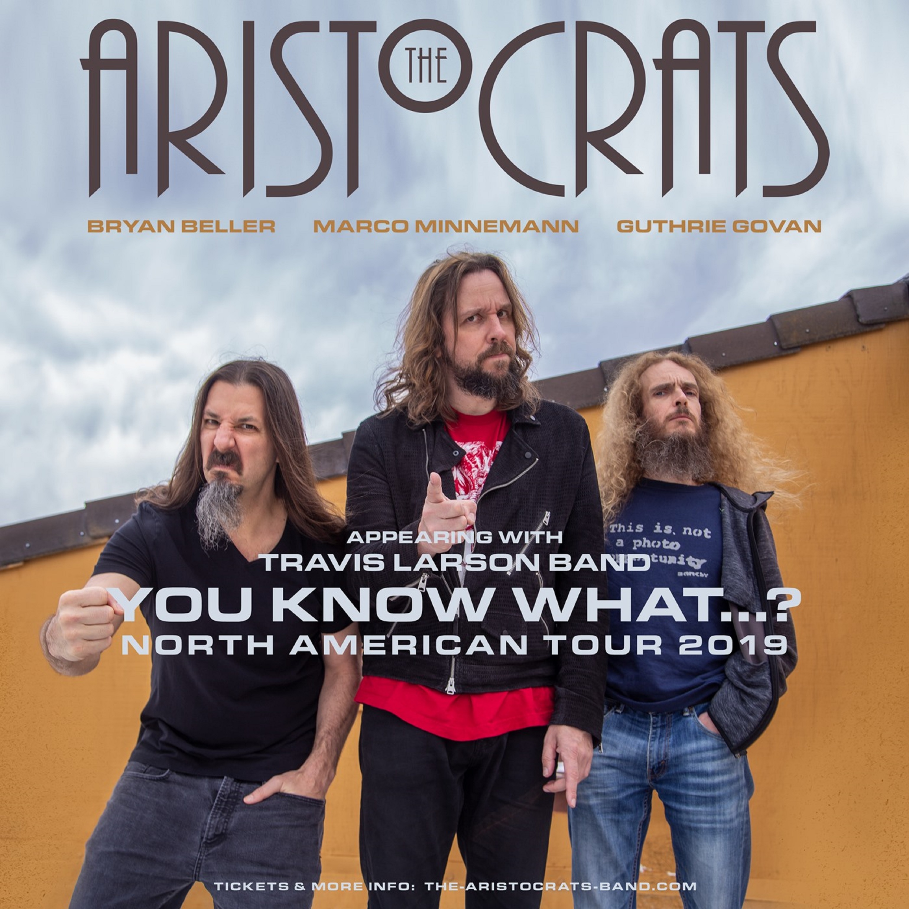 THE ARISTOCRATS ANNOUNCE NORTH AMERICA TOUR FOR SUMMER 2019