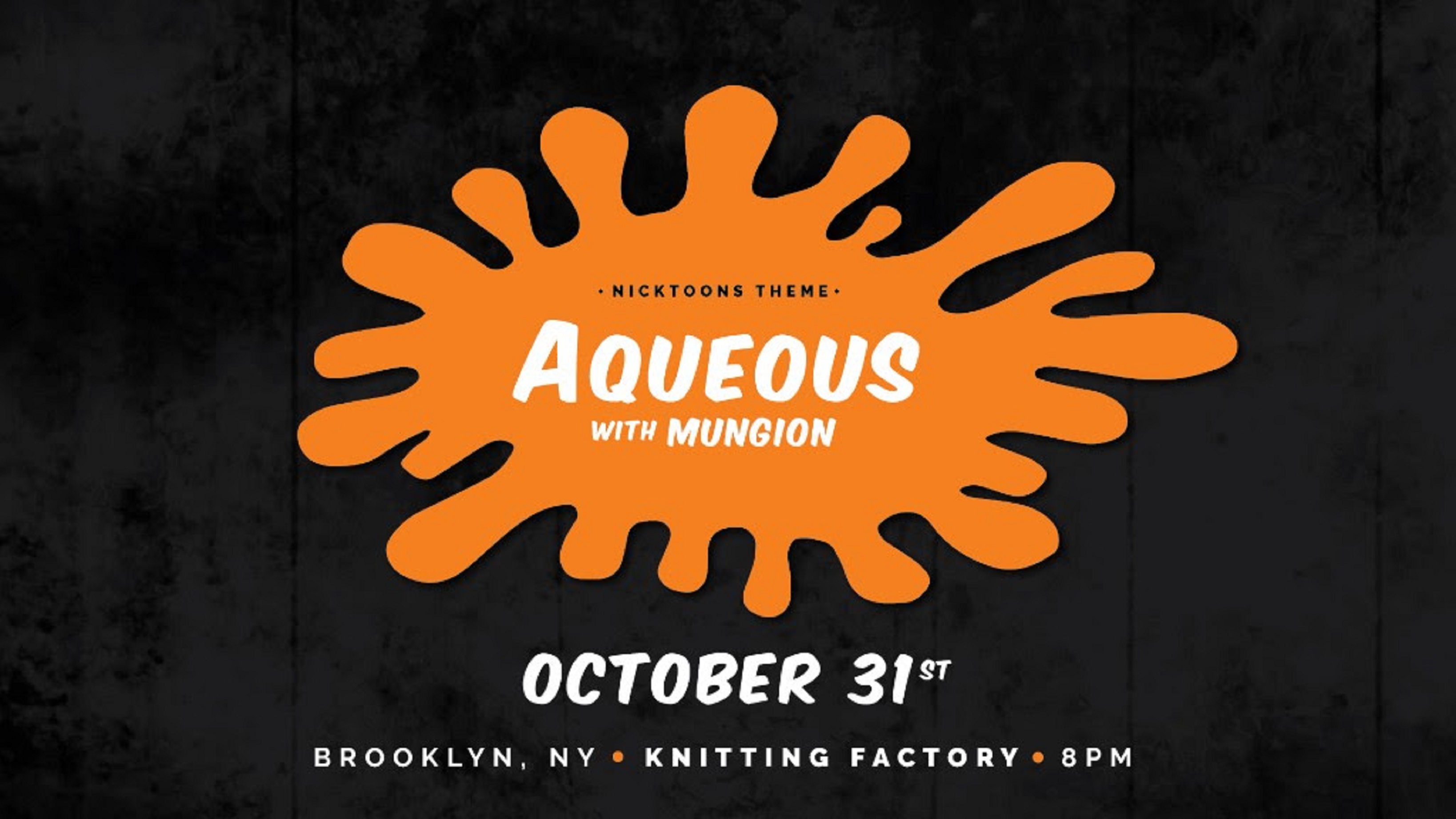 Aqueous Shares Halloween Theme For Brooklyn Throwdown With Mungion