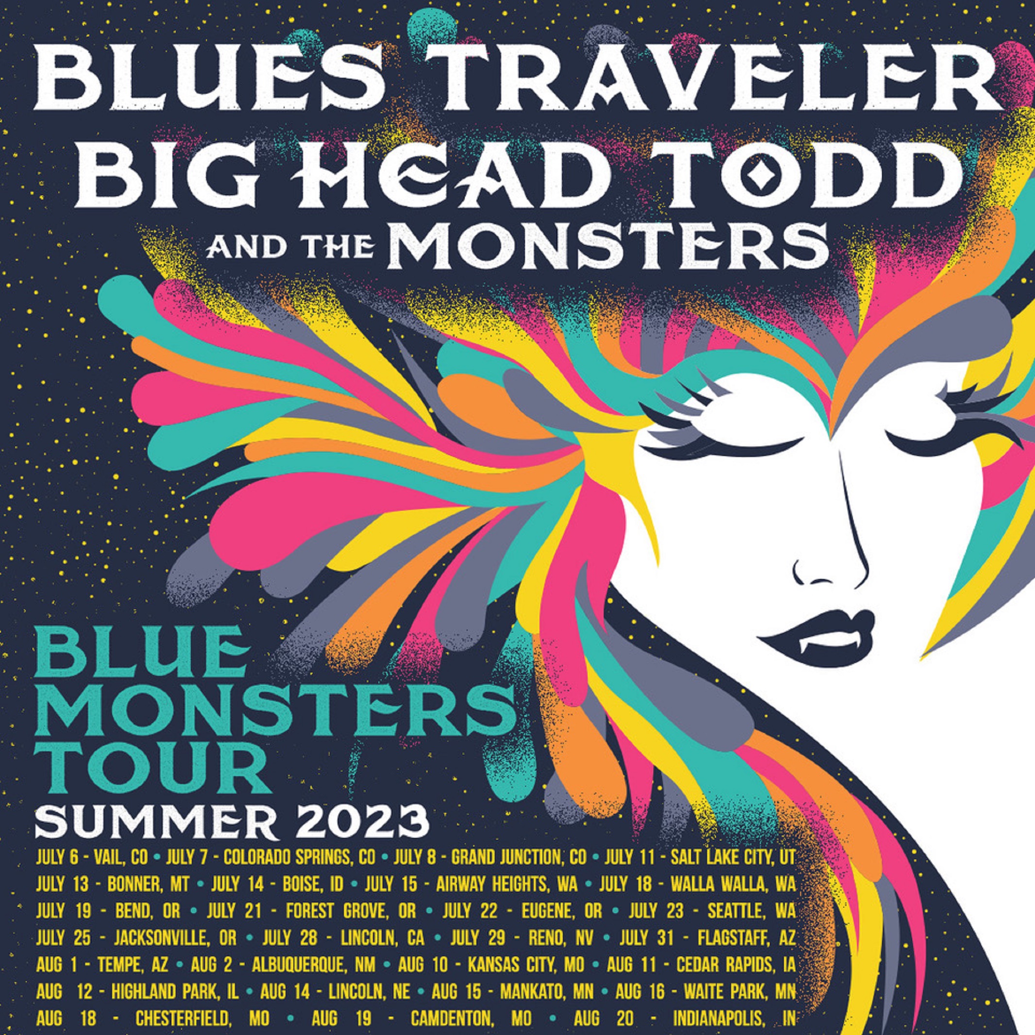Blues Traveler & Big Head Todd & The Monsters Announce "Blue Monsters Tour"