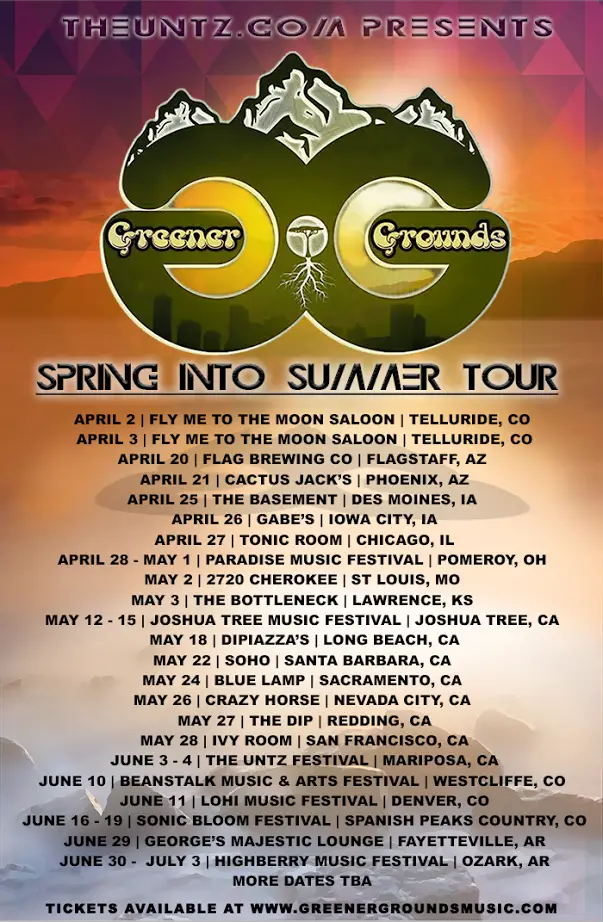 Greener Grounds Spring Into Summer Tour