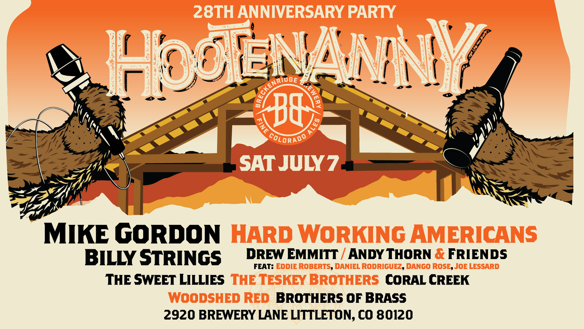 Hootenanny 2018 ft. Mike Gordon, Hard Working Americans, Billy Strings, and More