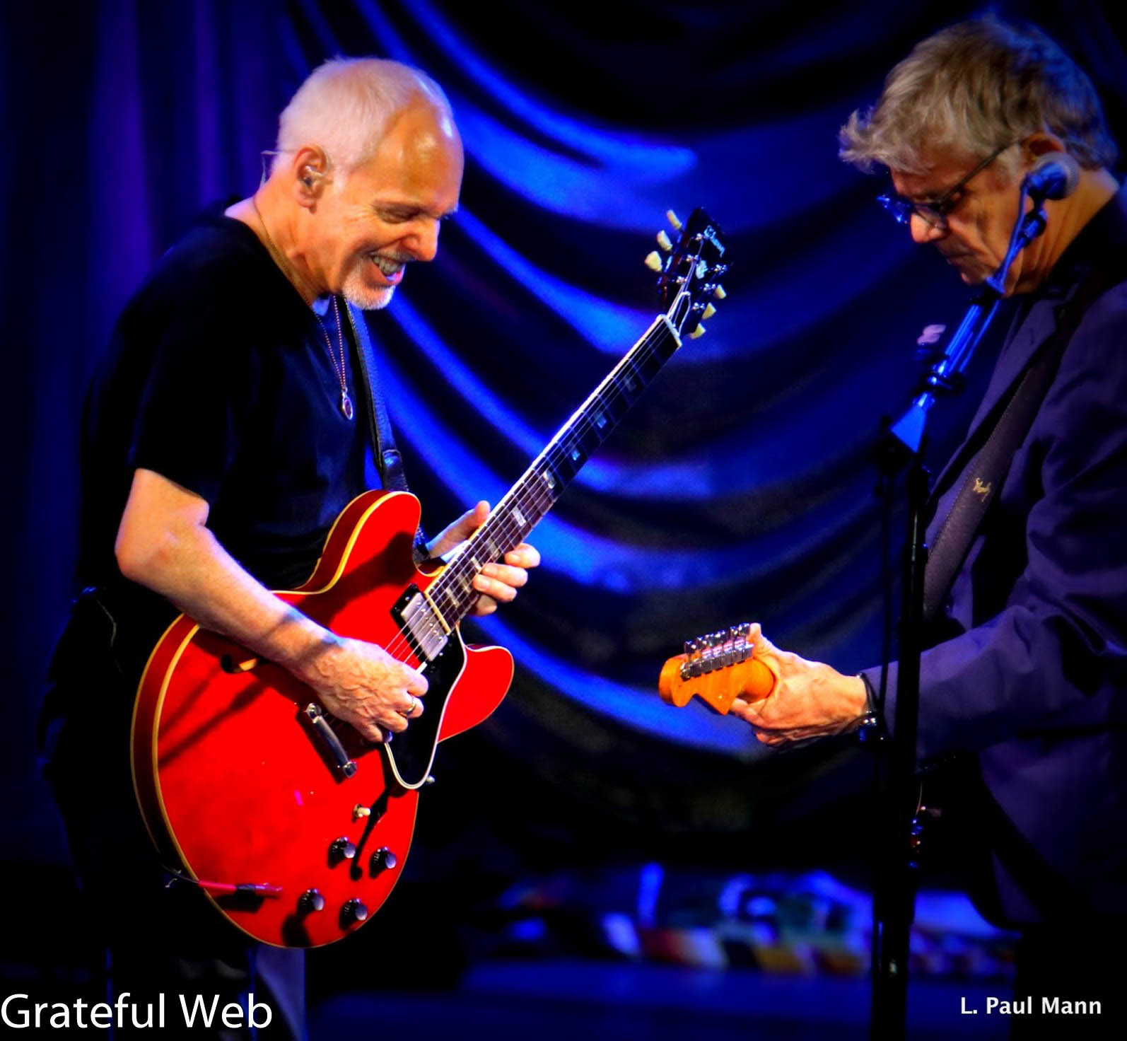 Peter Frampton & Steve Miller | Greek Theatre | Griffith Park - LA, CA | photos by L. Paul Mann