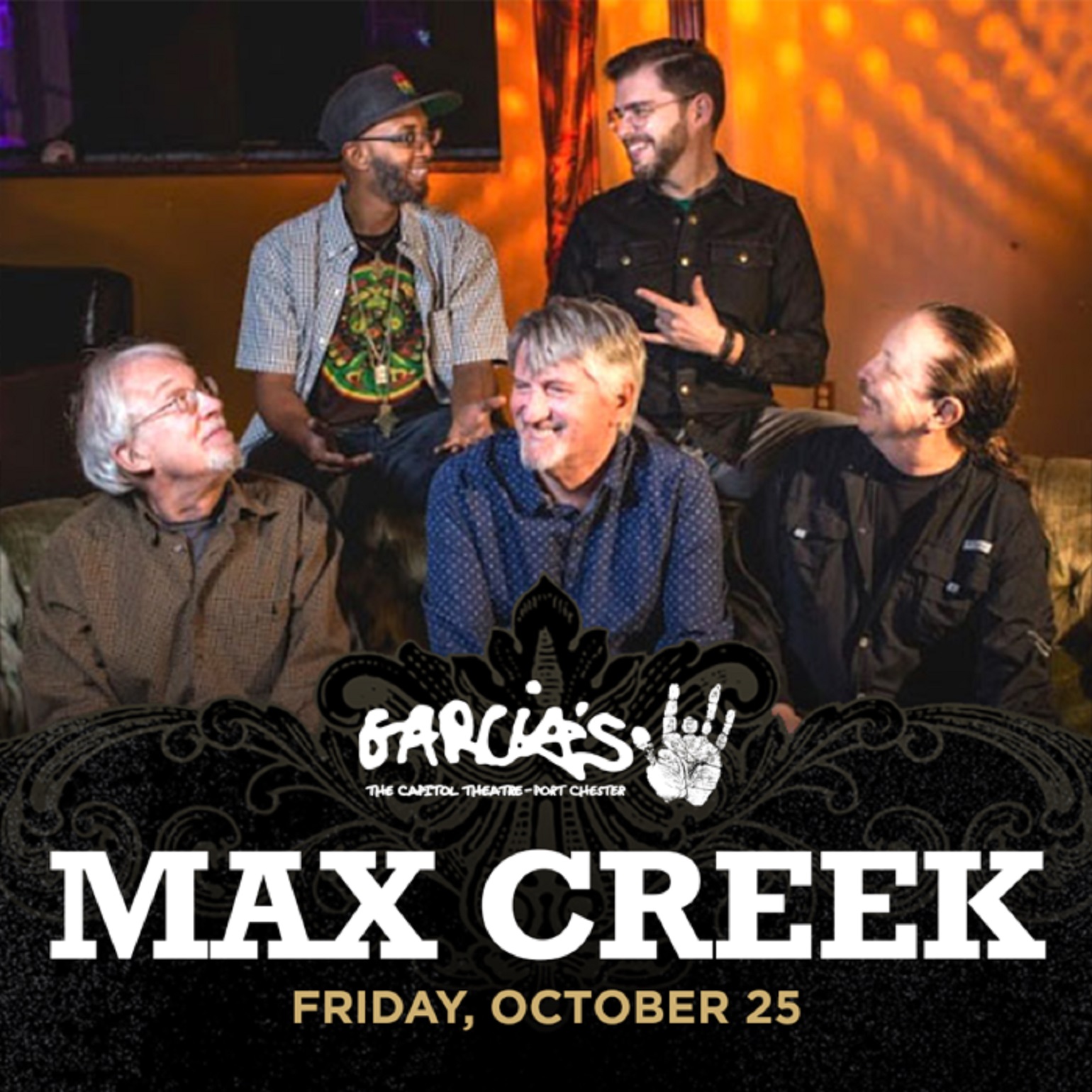 Max Creek Plays Garcia's on Friday, OCT 25