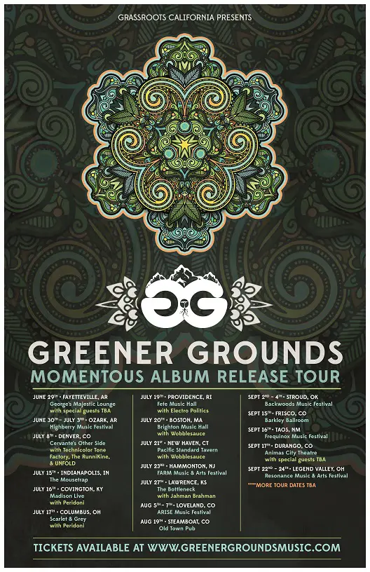 Greener Grounds Announce Momentous Album Release Tour