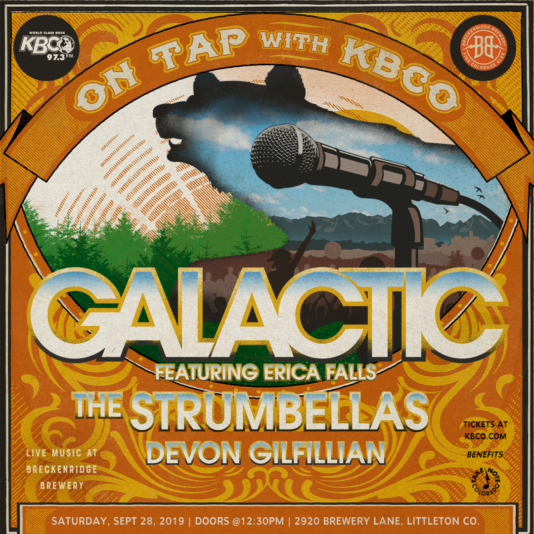 On Tap with KBCO - Galactic w/ The Strumbellas