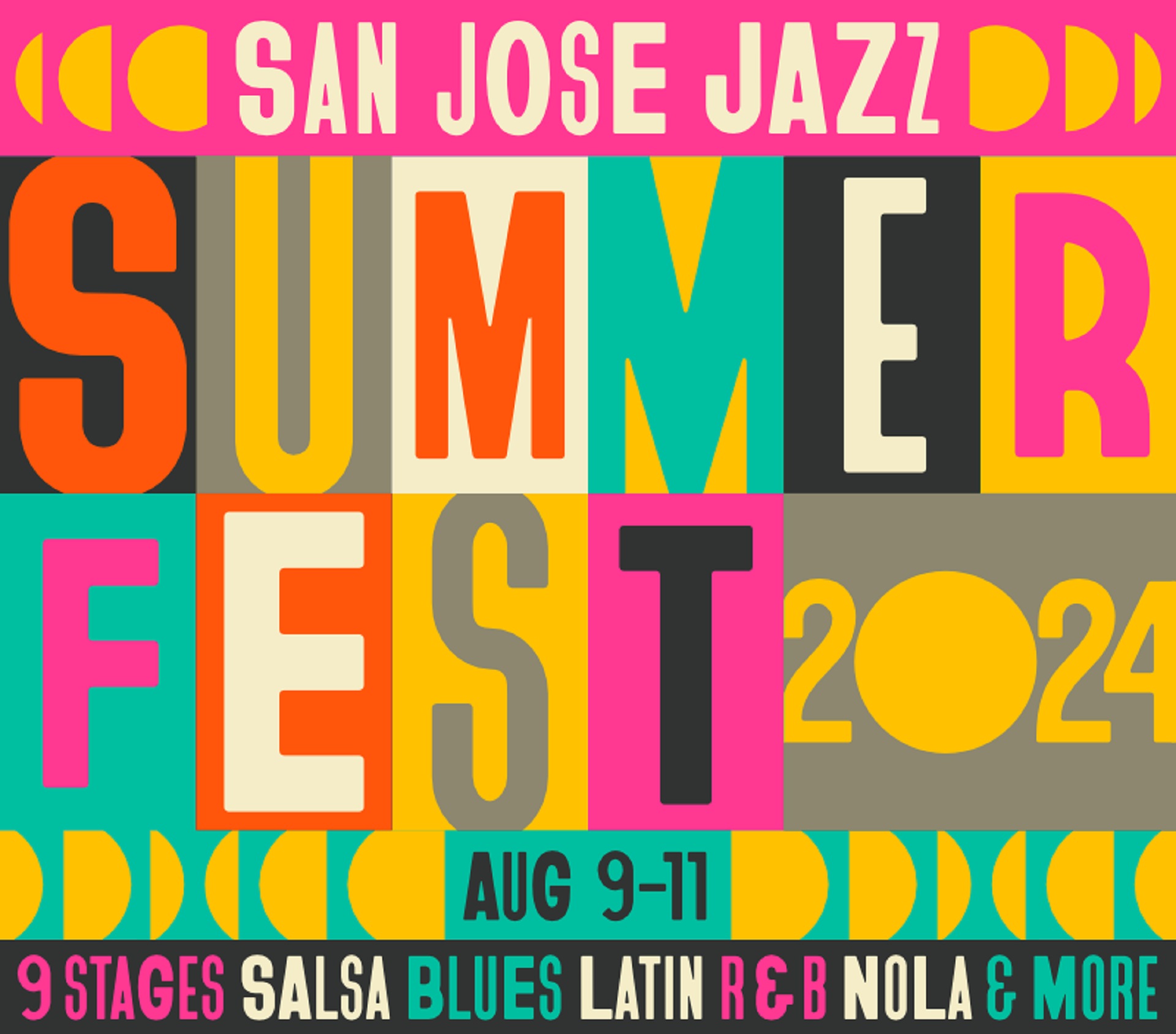 San Jose Jazz Summer Fest 2024 -- 2nd Round Artist Lineup Additions
