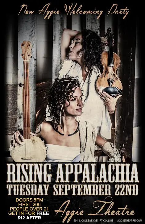 Rising Appalachia to play Aggie Theater Reopening