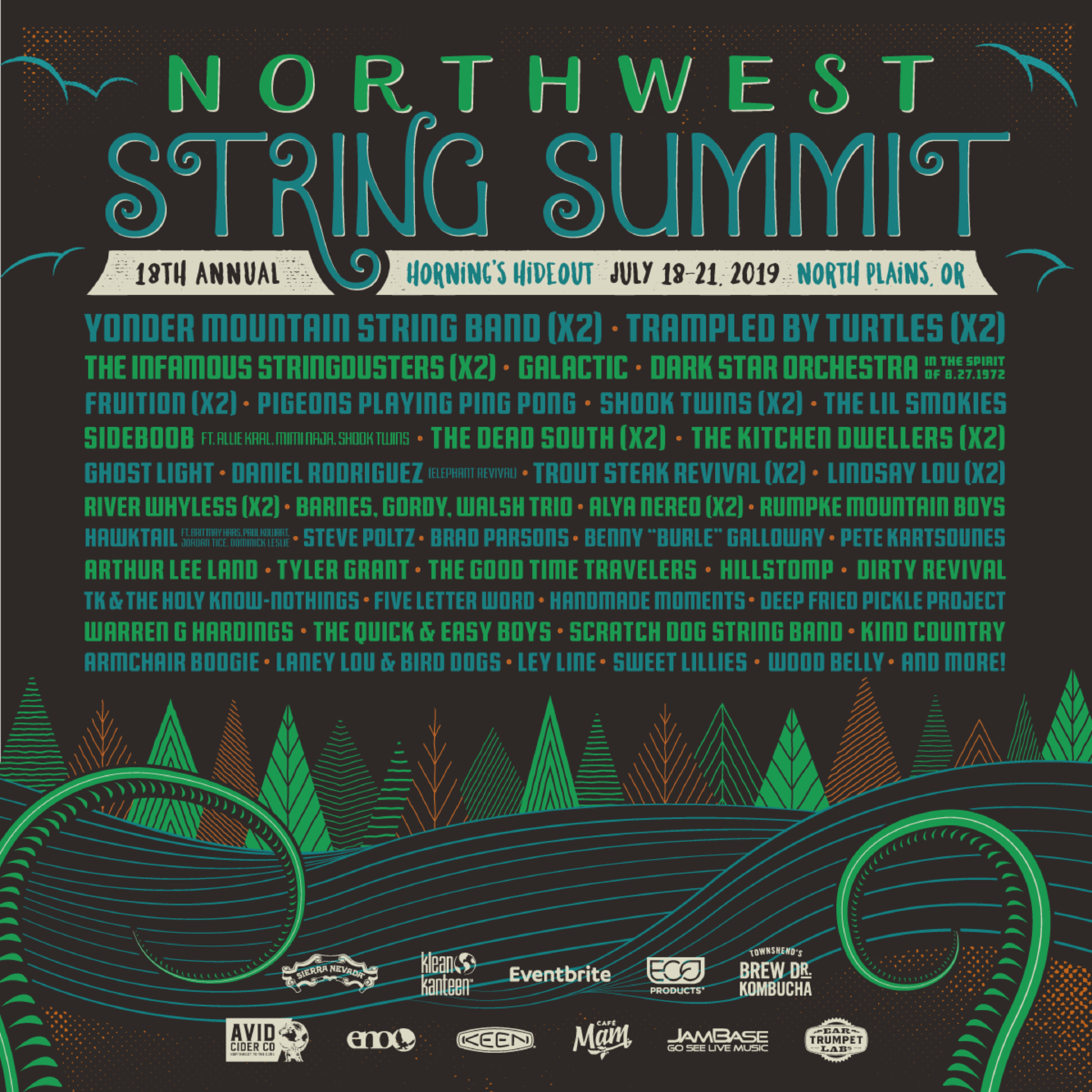 18th Annual Northwest String Summit Announces Galactic, Dark Star Orchestra and More!