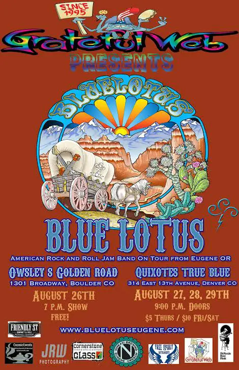 Catch Blue Lotus in Colorado this Month!