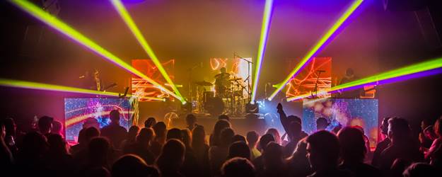 SunSquabi set to perform at the Bluebird Theater on 7/11/2015