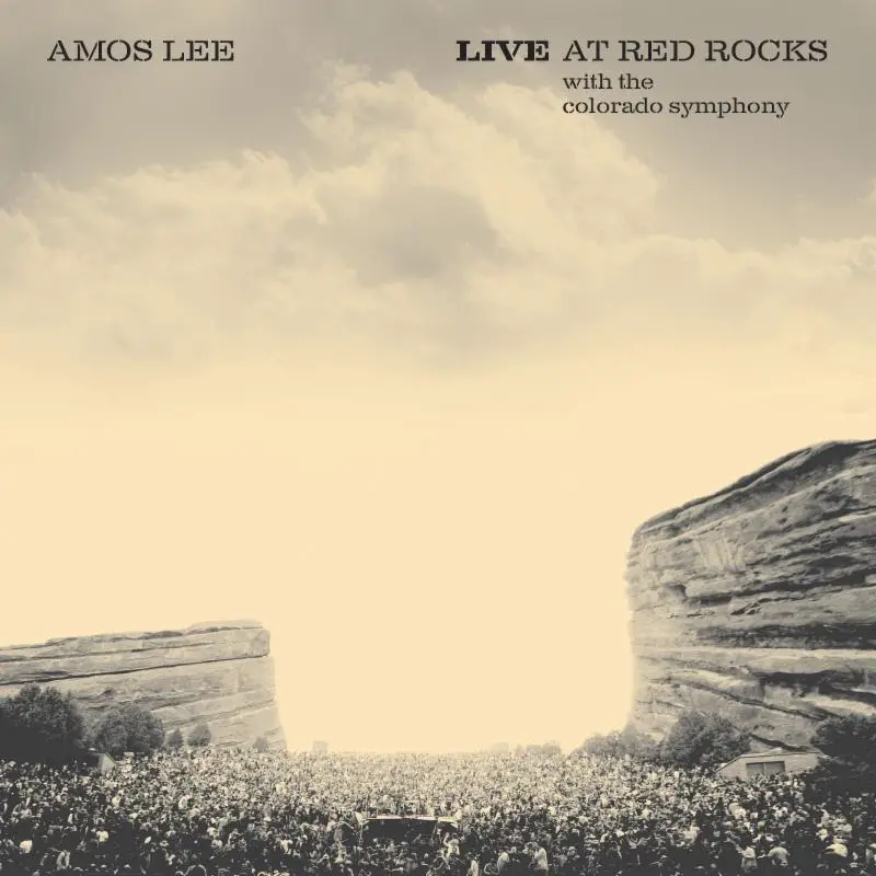 Amos Lee Releases New Album "Live at Red Rocks With The Colorado Symphony" Today