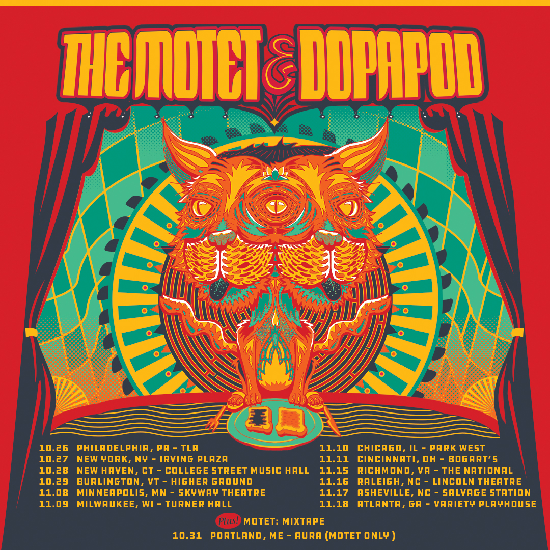 The Motet & Dopapod Announce Fall Tour