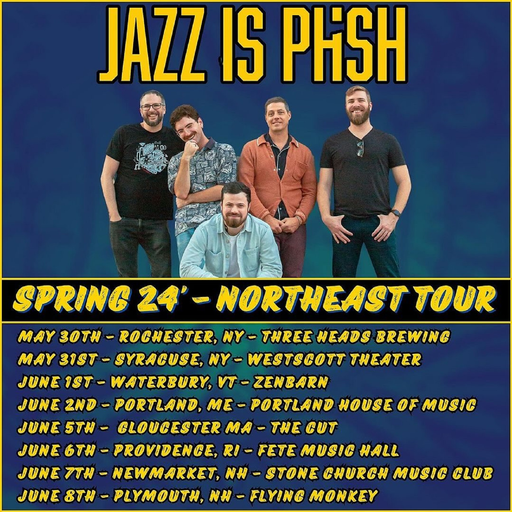 EVERYTHING YOU NEED TO KNOW ABOUT THE JAZZ IS PHSH SPRING TOUR