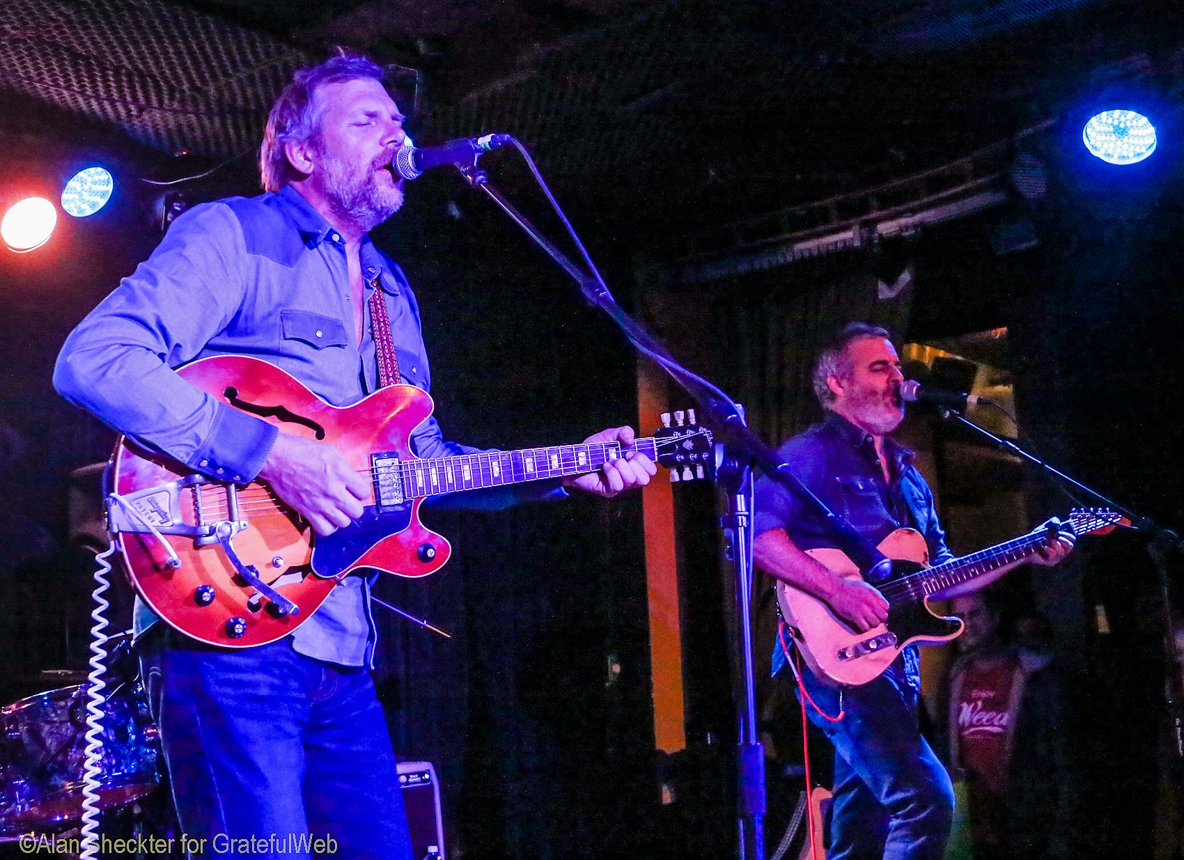Tim Bluhm & Greg Loiacono | The Mother Hips | Harlow's | Sacramento, CA | 12/29/17 | photos by Alan Sheckter