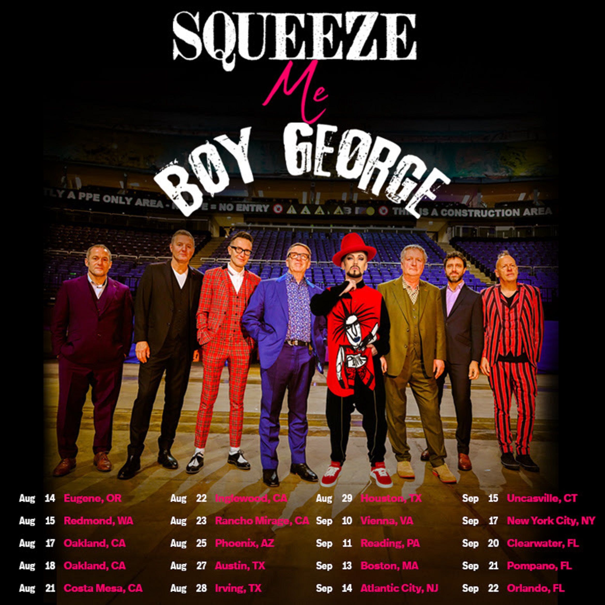 SQUEEZE / BOY GEORGE - 2024 U.S. TOUR DATES ANNOUNCED