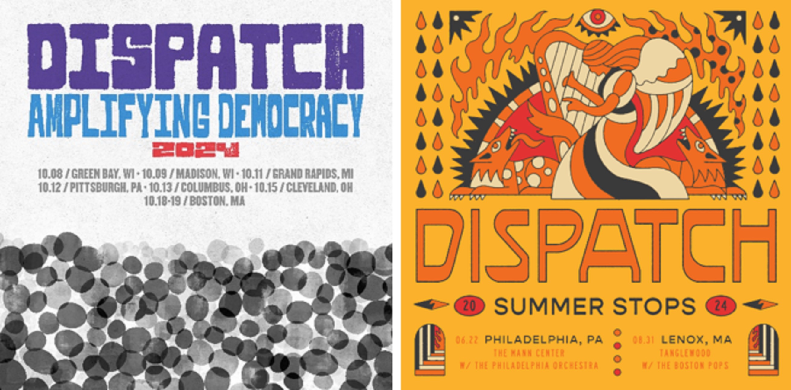 DISPATCH Announces AMPlifying Democracy Fall Tour in Partnership with Calling All Crows
