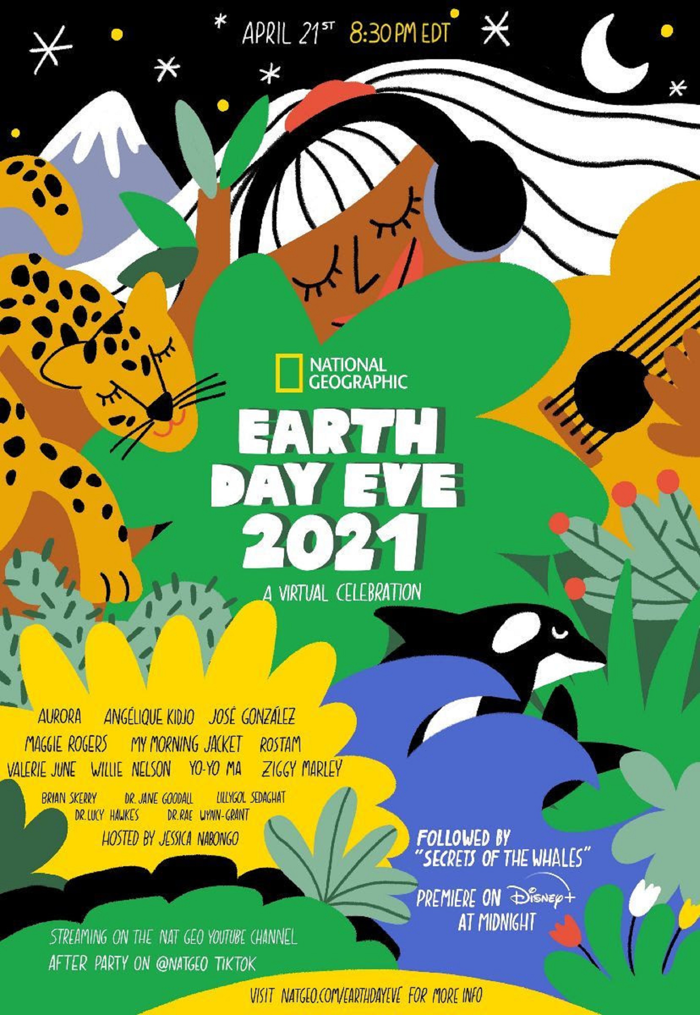 National Geographic Announces Earth Day Eve 2021 Virtual Celebration